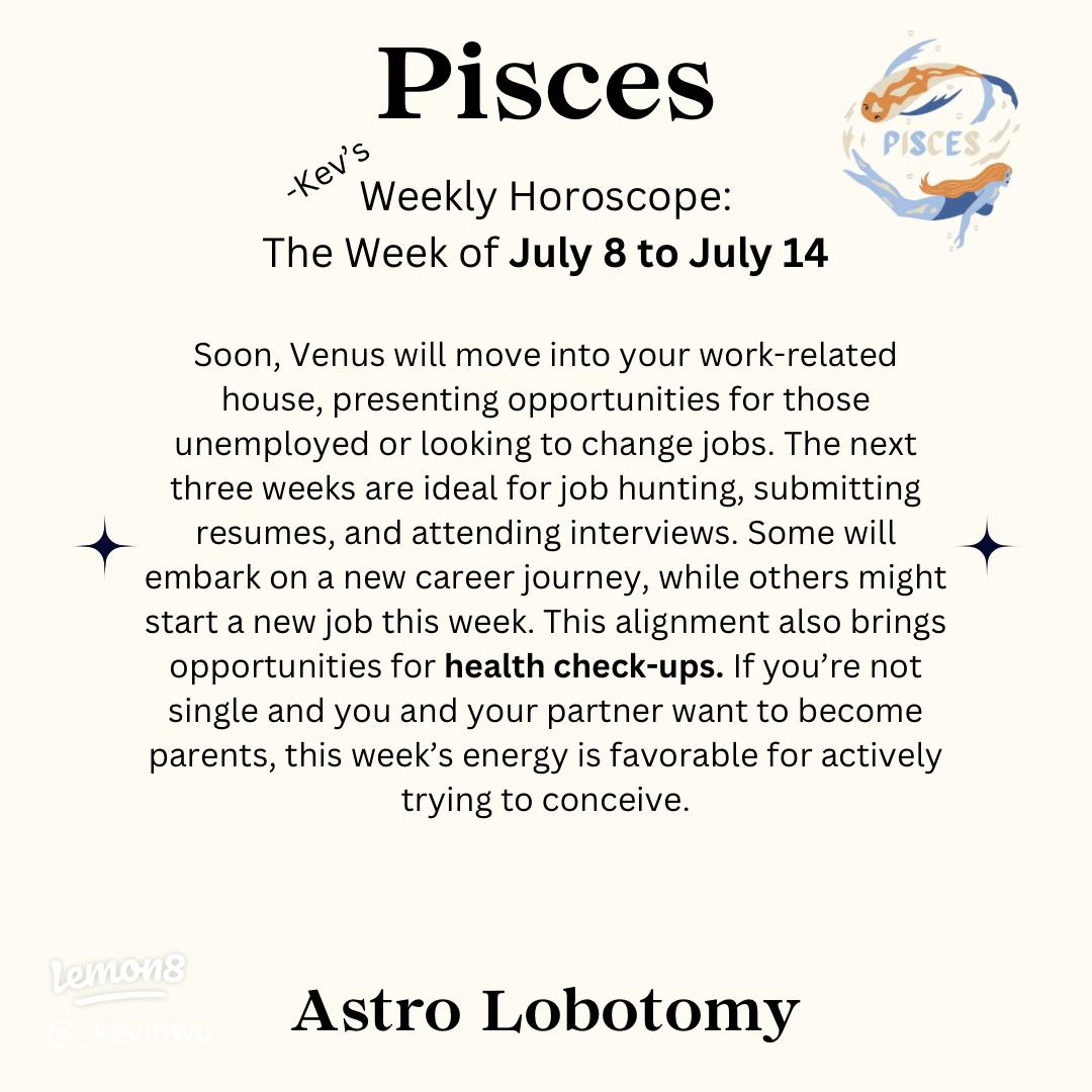 Pisces Career Horoscope: Your Weekly Guide to Job Moves