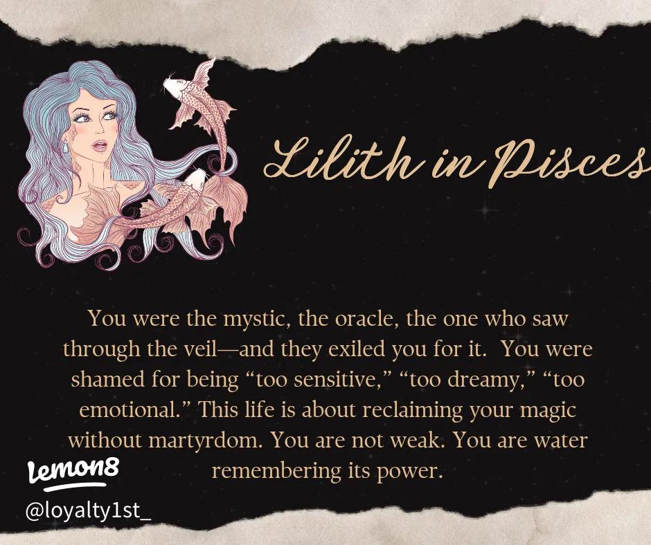 Unlock your Lilith in Pisces power (easy ways to understand its influence on creativity).
