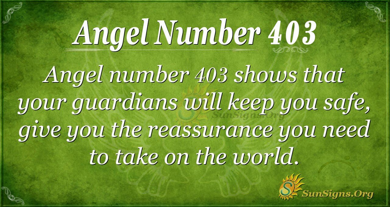 403 angel number and your love life (Find out what this sign means for your relationships)